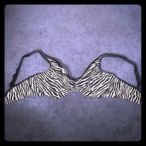 Zebra print bra 36D